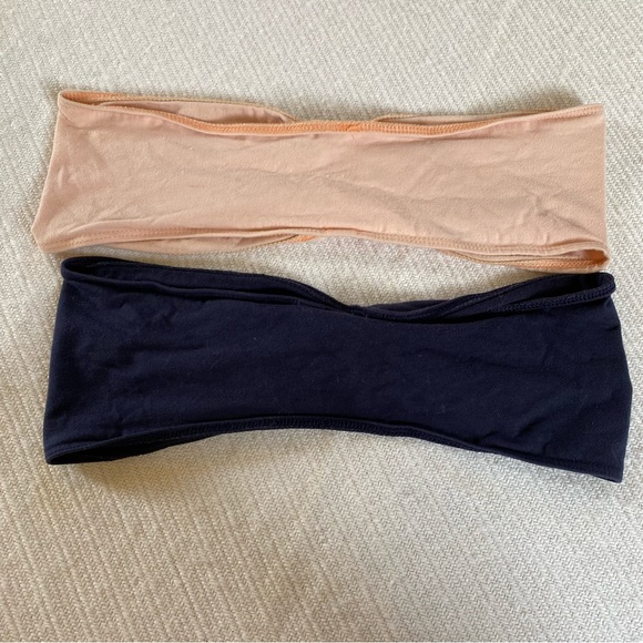 American Apparel Strapless Bandeau Bundle - Picture 2 of 3